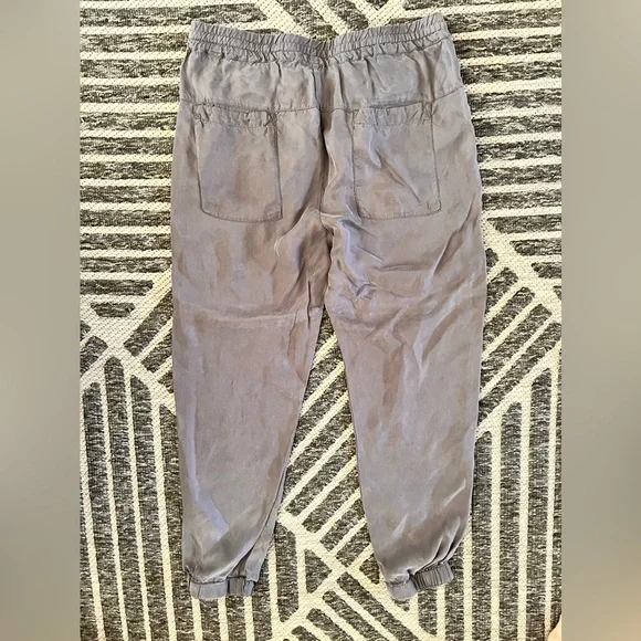 JOHNNY WAS Small Gray Rumble Rayon Joggers Pants - Picture 7 of 7